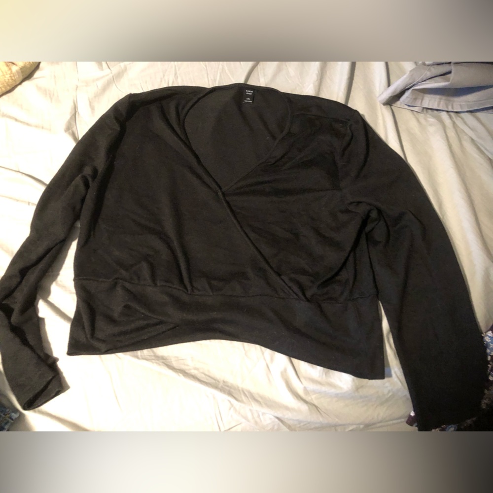 S SHEIN black long sleeve